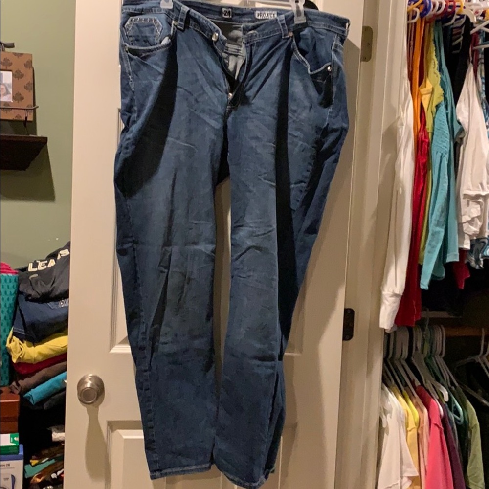 Project bling booty jeans size 24
